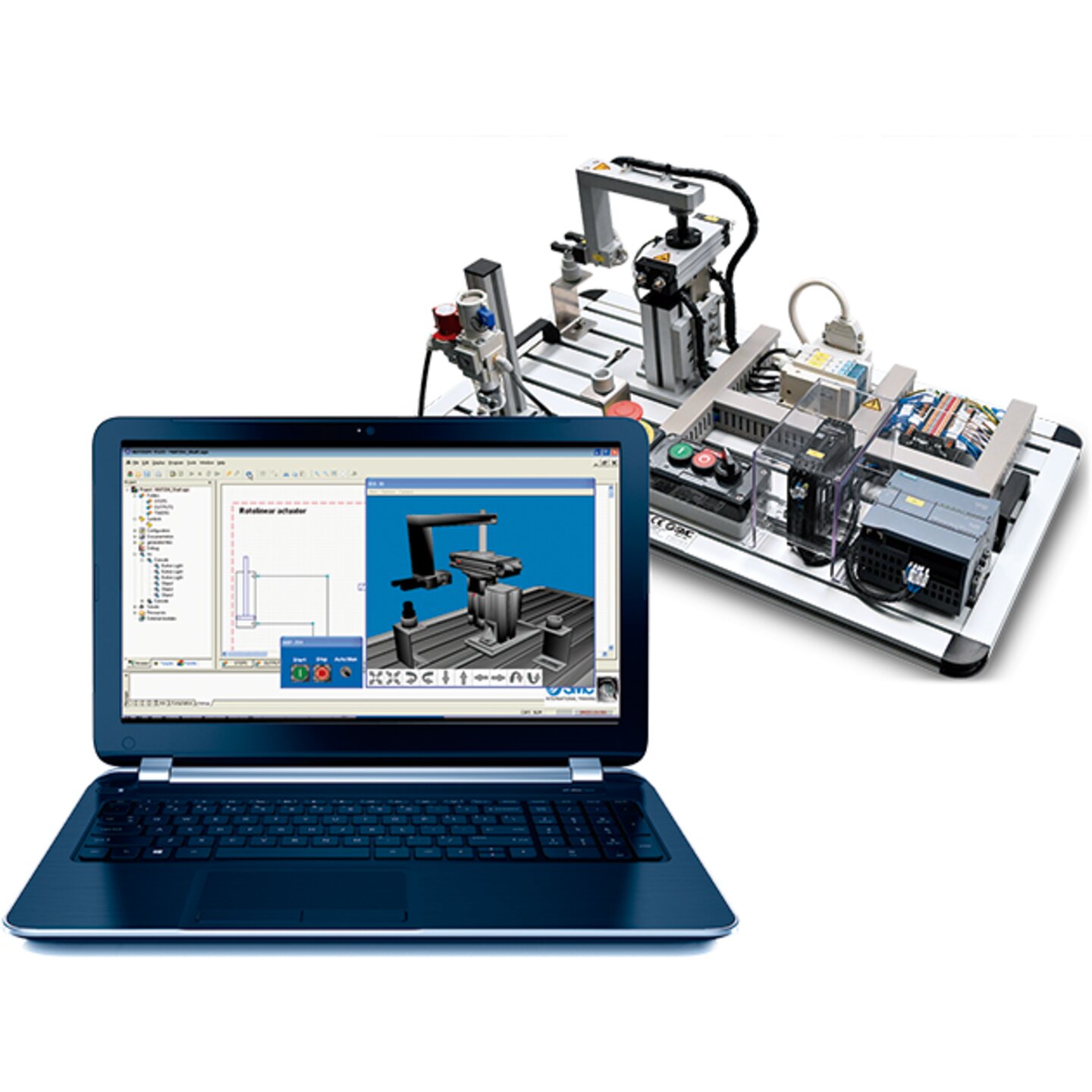 ภาพตัวอย่างซอฟต์แวร์ autoSIM-200